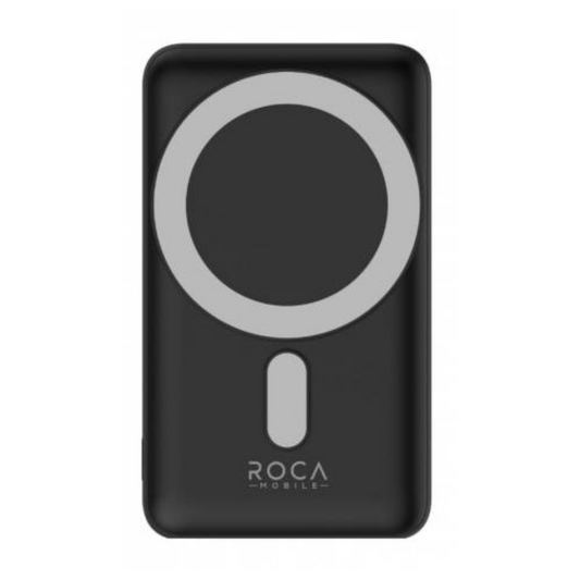 Power Bank Magnética 5.000mAh 15W Con Soporte ROCA